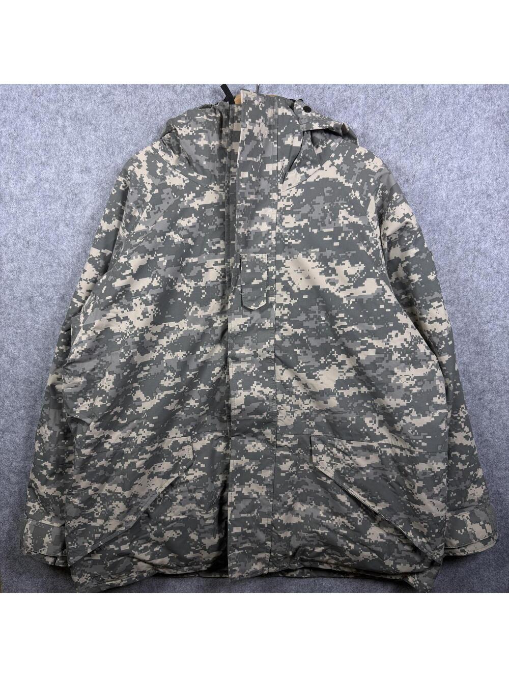 Tru-Spec ACU Digital Camo Cold Weather Parka Military Jacket Coat